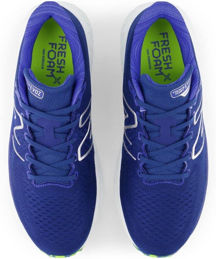 imageNew Balance Mens Fresh Foam X Evoz V3 Running ShoesMarine BlueNight SkyThirty Watt