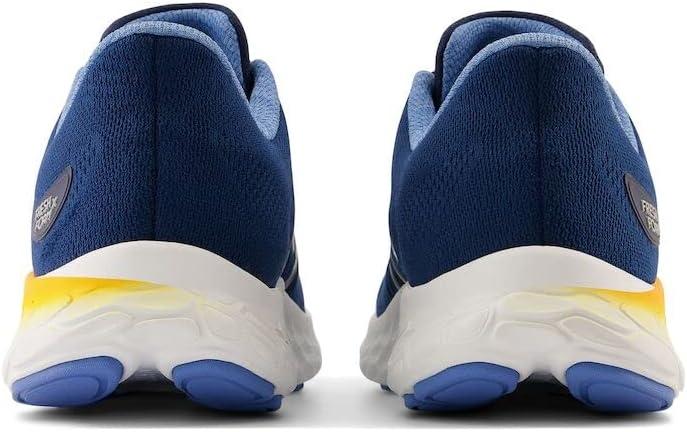 imageNew Balance Mens Fresh Foam X Evoz V3 Running ShoesNb NavyHeritage BlueCosmic Pineapple