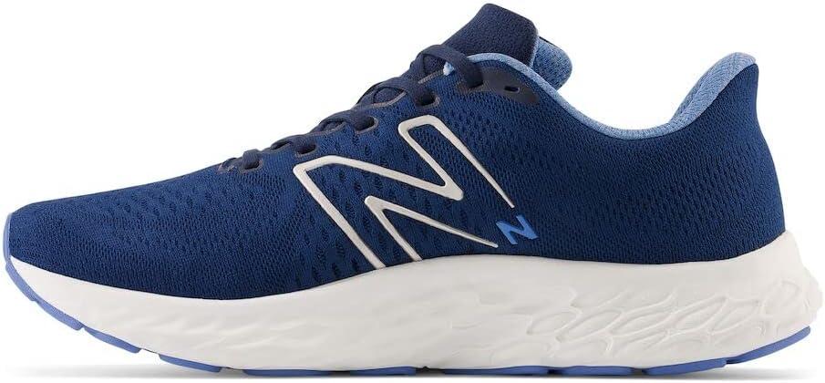 imageNew Balance Mens Fresh Foam X Evoz V3 Running ShoesNb NavyHeritage BlueCosmic Pineapple
