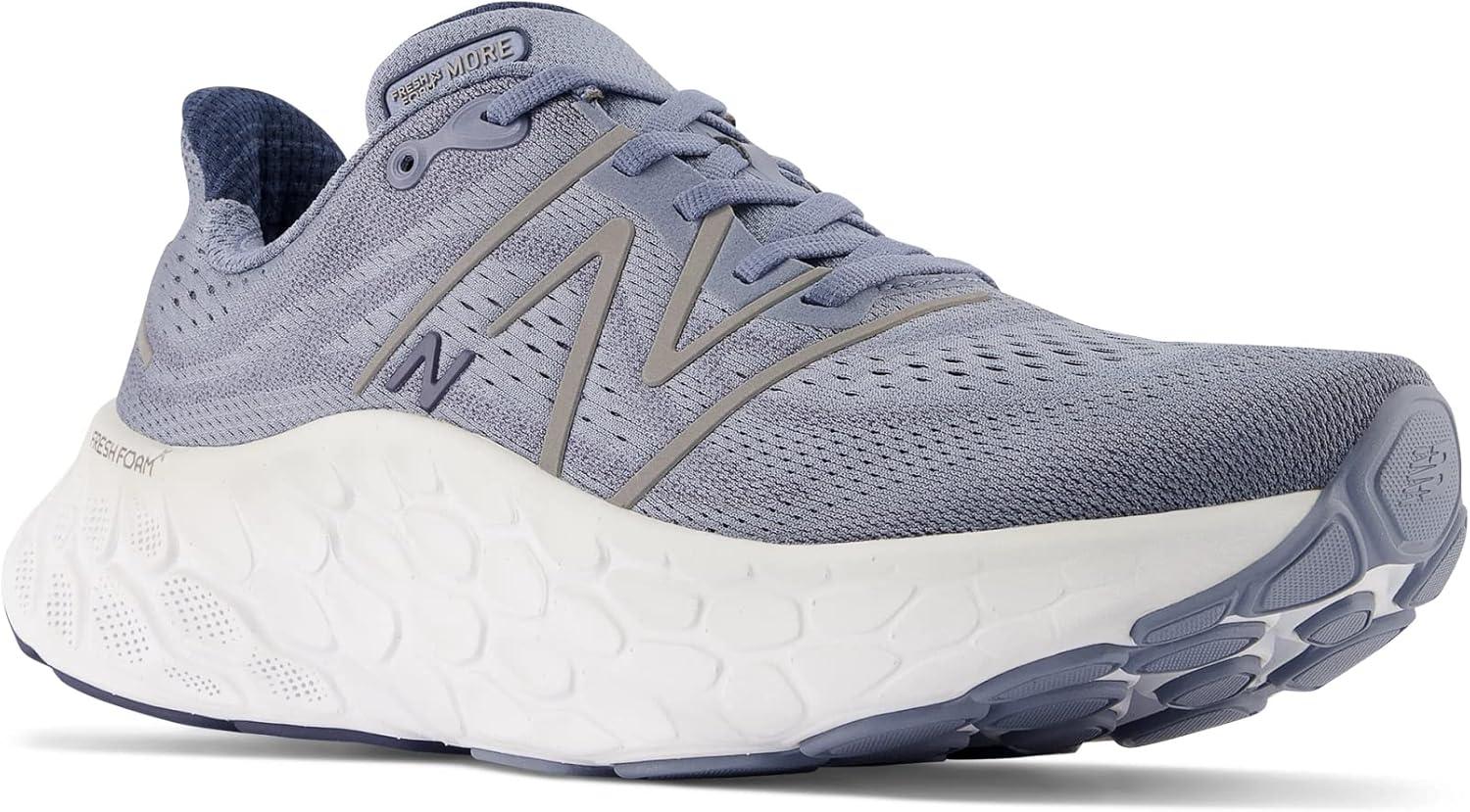 imageNew Balance Mens Fresh Foam X More V4Arctic GreyNatural Indigo