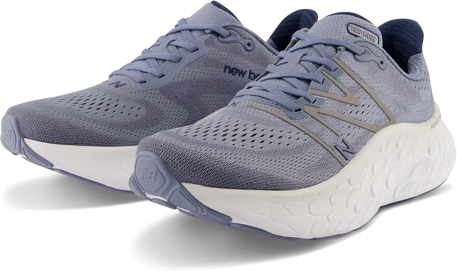 imageNew Balance Mens Fresh Foam X More V4Arctic GreyNatural Indigo