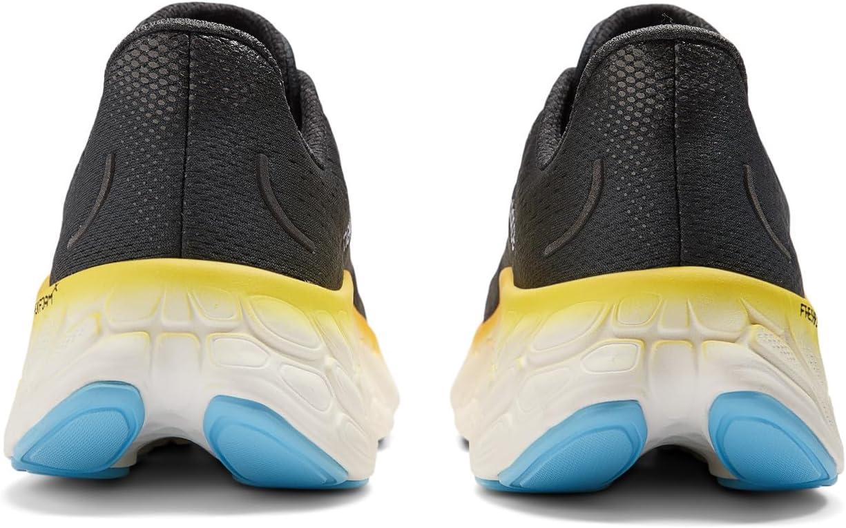imageNew Balance Mens Fresh Foam X More V4BlackCoastal BlueGinger Lemon