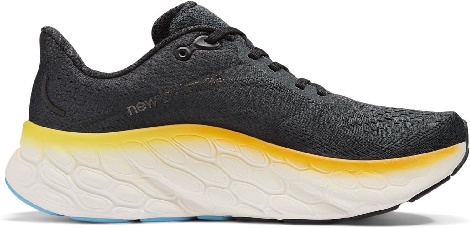 imageNew Balance Mens Fresh Foam X More V4BlackCoastal BlueGinger Lemon