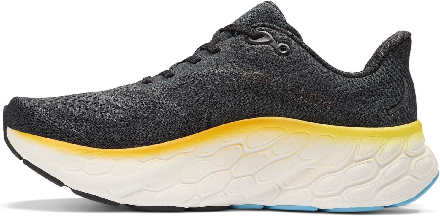 imageNew Balance Mens Fresh Foam X More V4BlackCoastal BlueGinger Lemon
