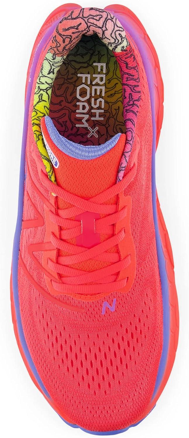 imageNew Balance Mens Fresh Foam X More V4Electric RedBright Lapis