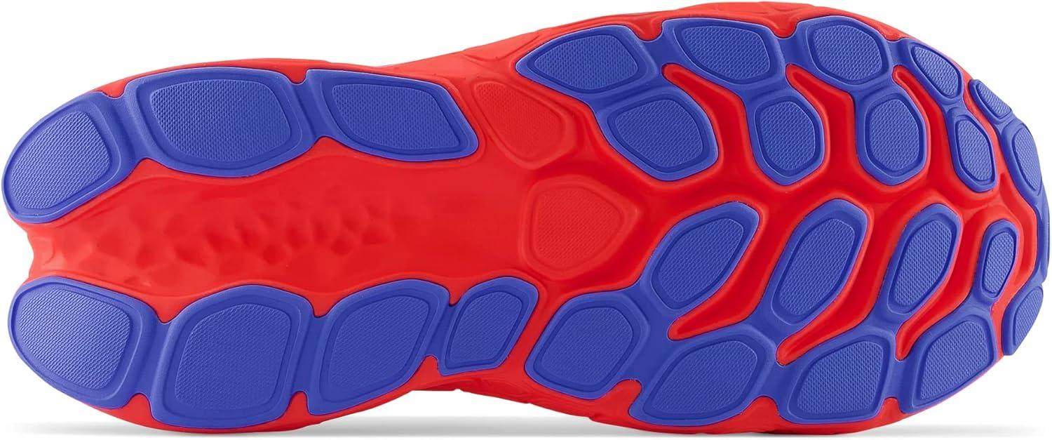 imageNew Balance Mens Fresh Foam X More V4Electric RedBright Lapis