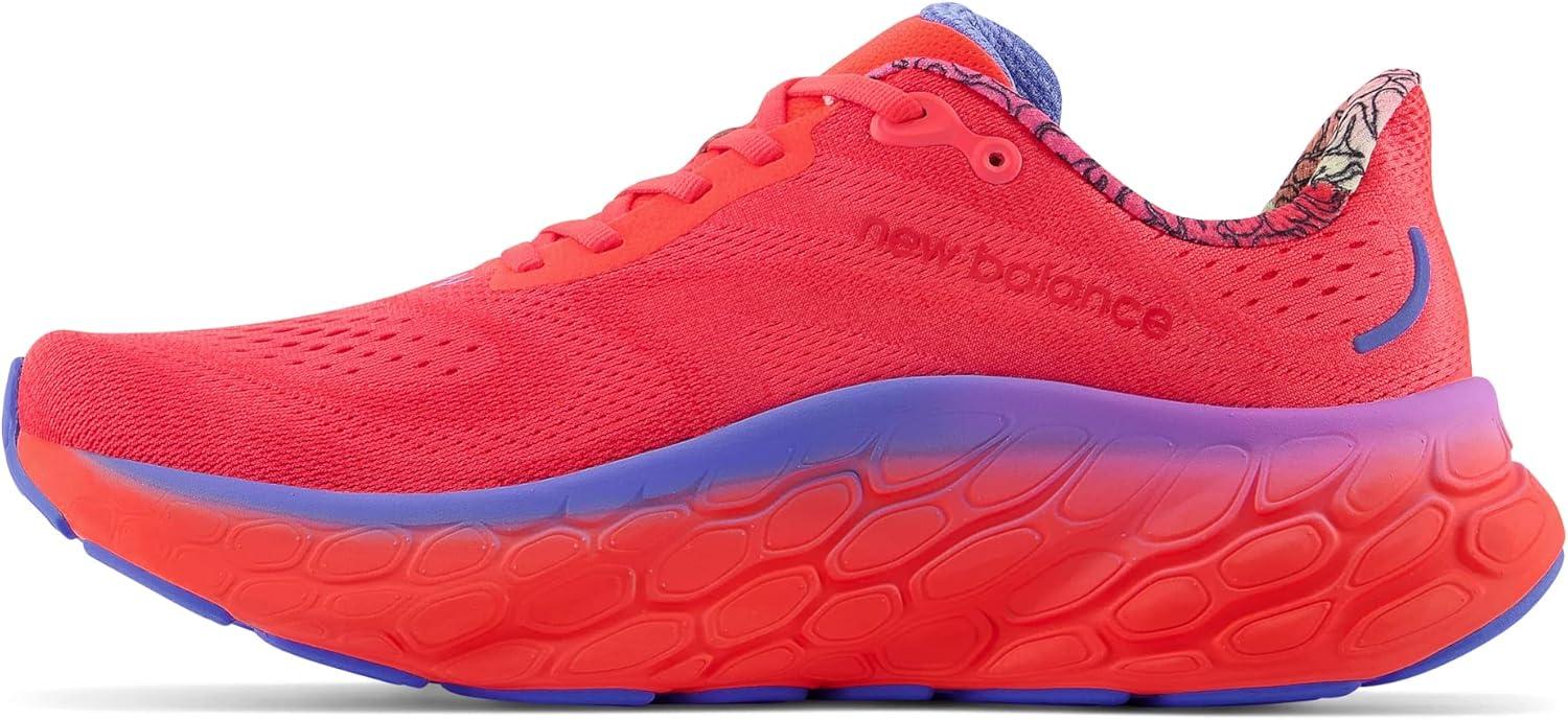 imageNew Balance Mens Fresh Foam X More V4Electric RedBright Lapis