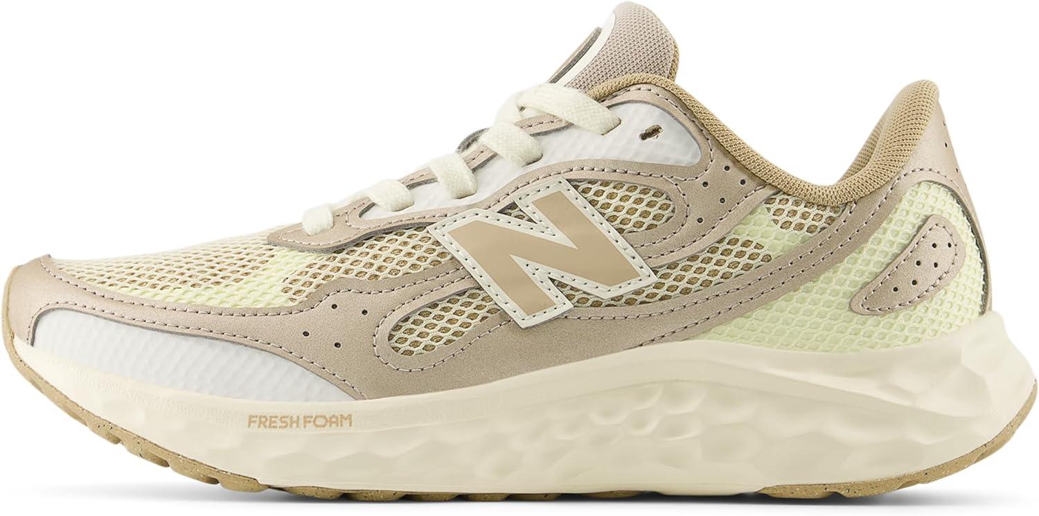 imageNew Balance Womens Fresh Foam Arishi V4 Running ShoeIncenseAngoraLight Gold Metallic