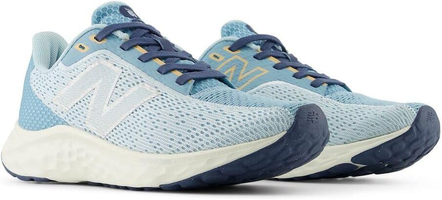 imageNew Balance Womens Fresh Foam Arishi V4 Running ShoeQuarry BlueChrome BlueSilver Metallic