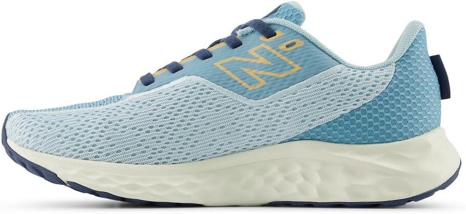 imageNew Balance Womens Fresh Foam Arishi V4 Running ShoeQuarry BlueChrome BlueSilver Metallic