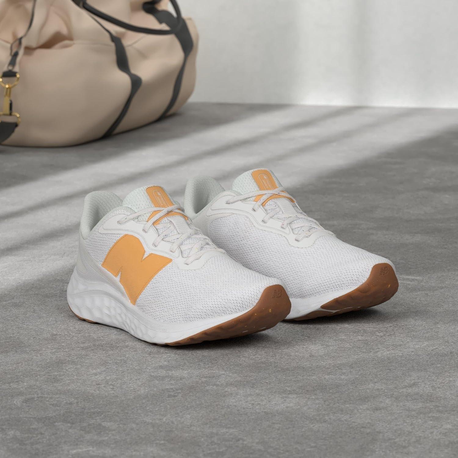 imageNew Balance Womens Fresh Foam Arishi V4 Running ShoeSea SaltOrange Fuzz