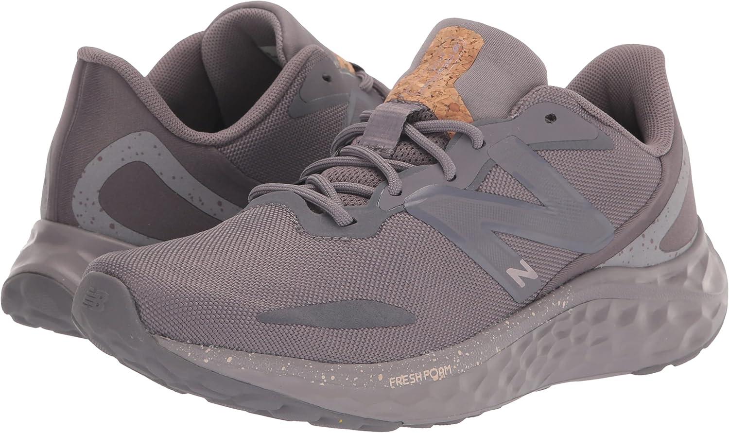 imageNew Balance Womens Fresh Foam Arishi V4 Running ShoeZincLight ZincLilac Chalk