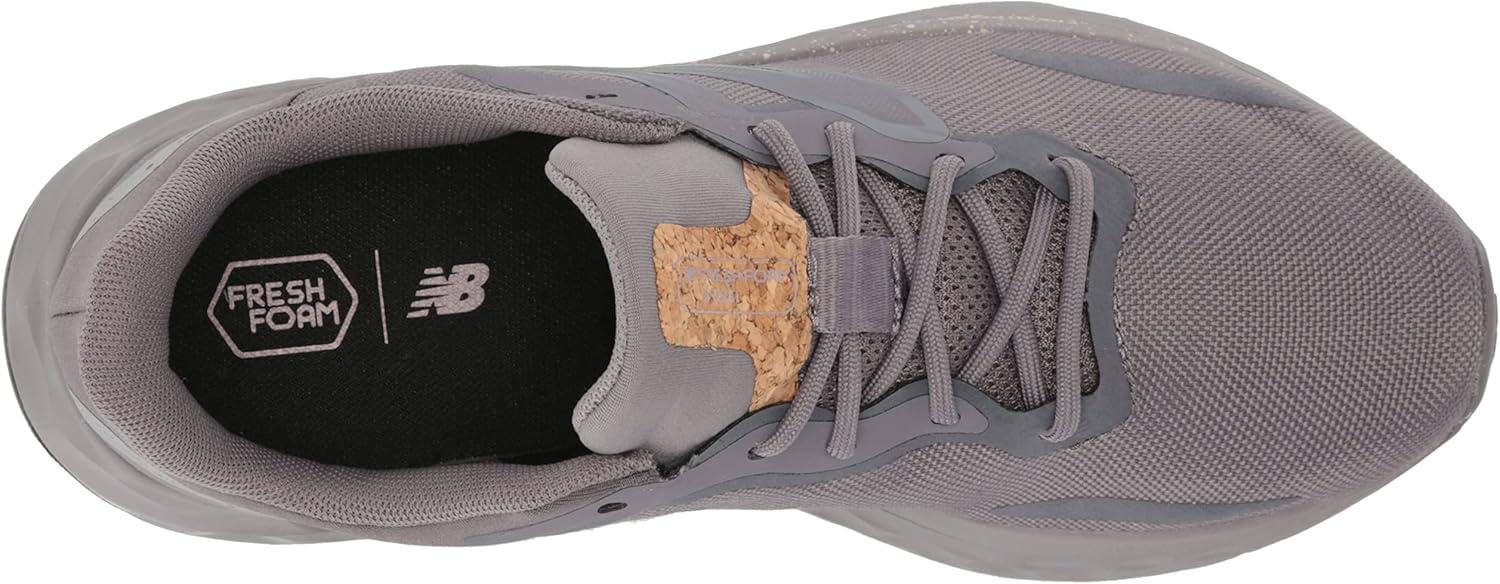 imageNew Balance Womens Fresh Foam Arishi V4 Running ShoeZincLight ZincLilac Chalk