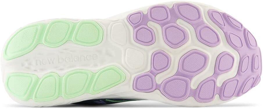 imageNew Balance Womens Fresh Foam X Evoz V3 Running ShoeArctic GreyGreen AuraCyber Lilac