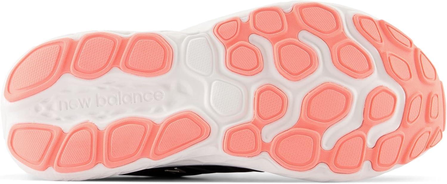 imageNew Balance Womens Fresh Foam X Evoz V3 Running ShoeBlackBlacktopGrapefruit