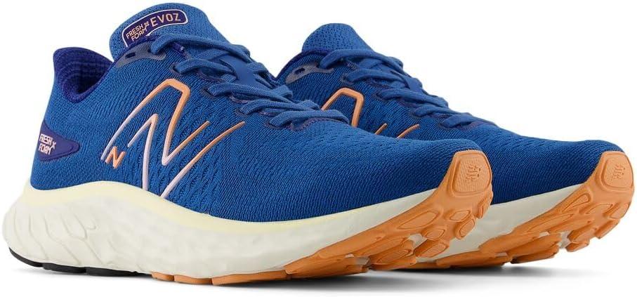 imageNew Balance Womens Fresh Foam X Evoz V3 Running ShoeBlue AgateFireflyCopper