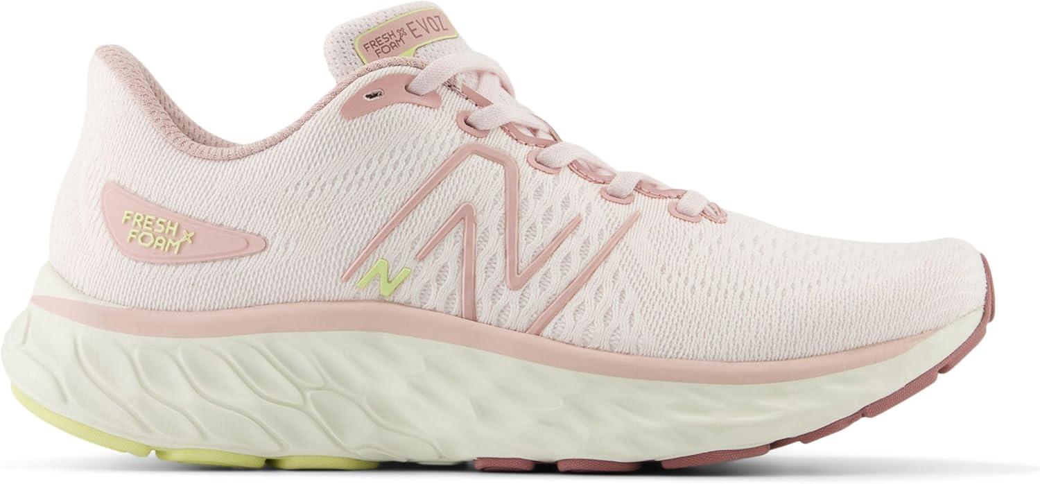 imageNew Balance Womens Fresh Foam X Evoz V3 Running ShoeOrb PinkRosewoodSea Salt