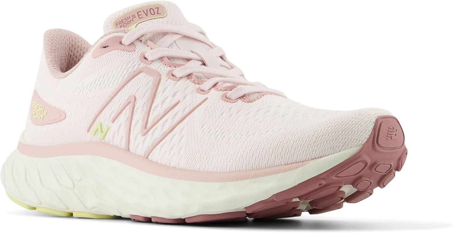 imageNew Balance Womens Fresh Foam X Evoz V3 Running ShoeOrb PinkRosewoodSea Salt