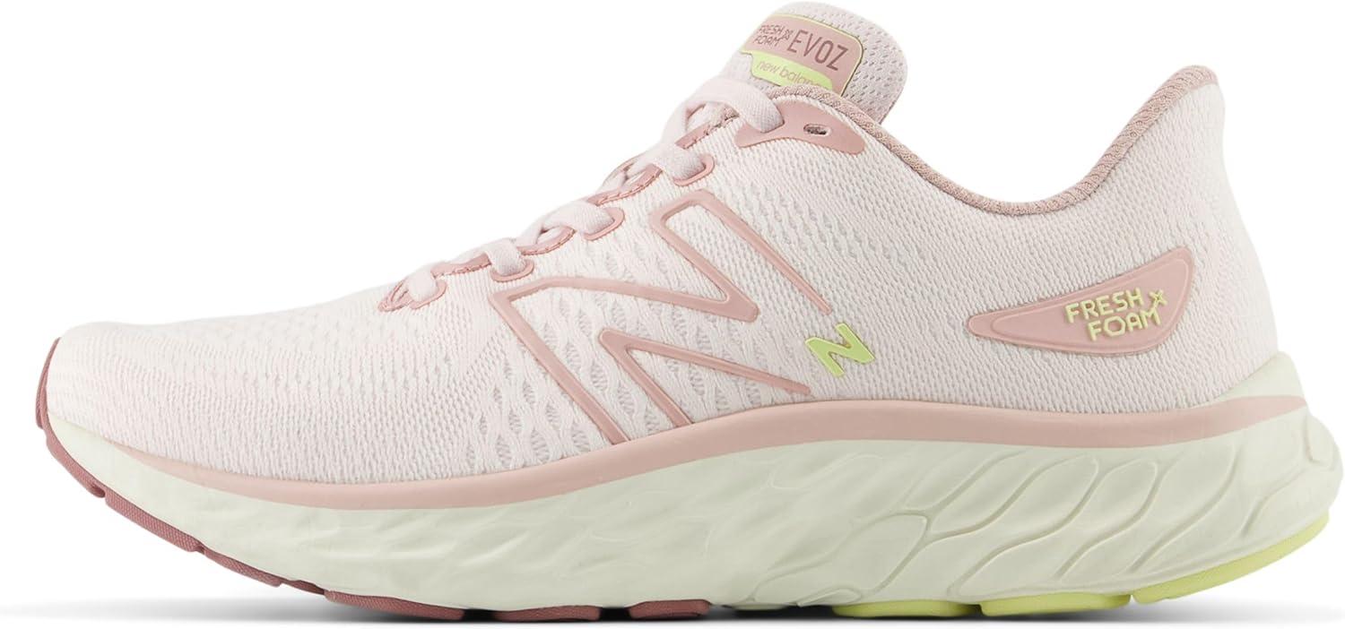 imageNew Balance Womens Fresh Foam X Evoz V3 Running ShoeOrb PinkRosewoodSea Salt