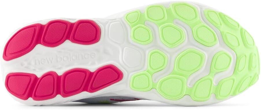 imageNew Balance Womens Fresh Foam X Evoz V3 Running ShoeWhiteCarnival PinkBleached Lime Glo