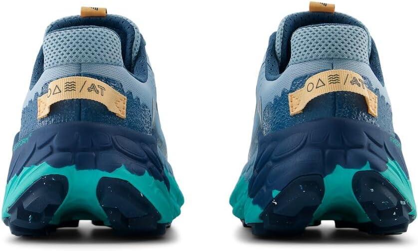 imageNew Balance Womens Fresh Foam X More Trail V3trail Running ShoeChrome BlueTerrariumPeach Blossom