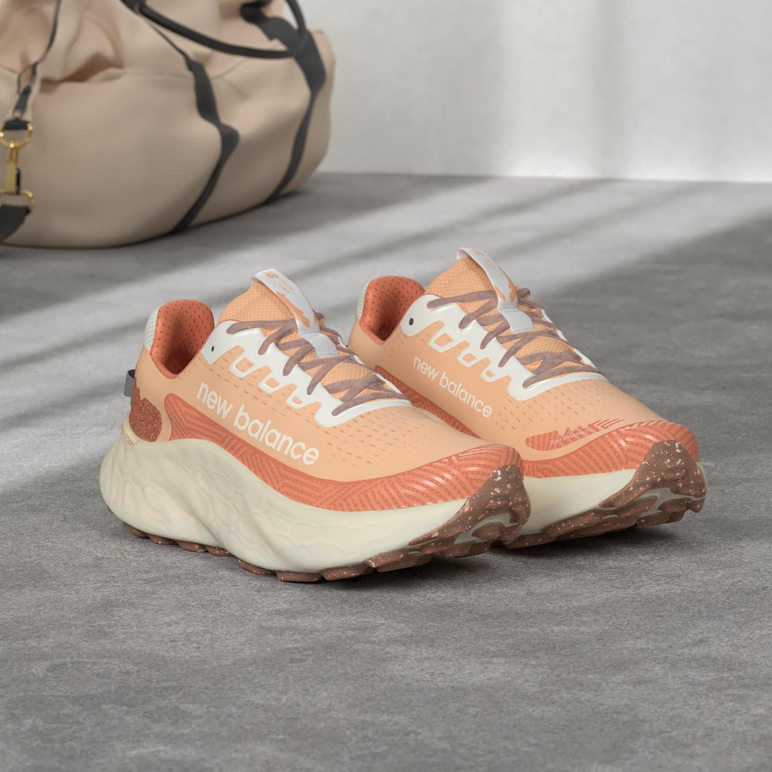 imageNew Balance Womens Fresh Foam X More Trail V3trail Running ShoeDaydreamCayenne