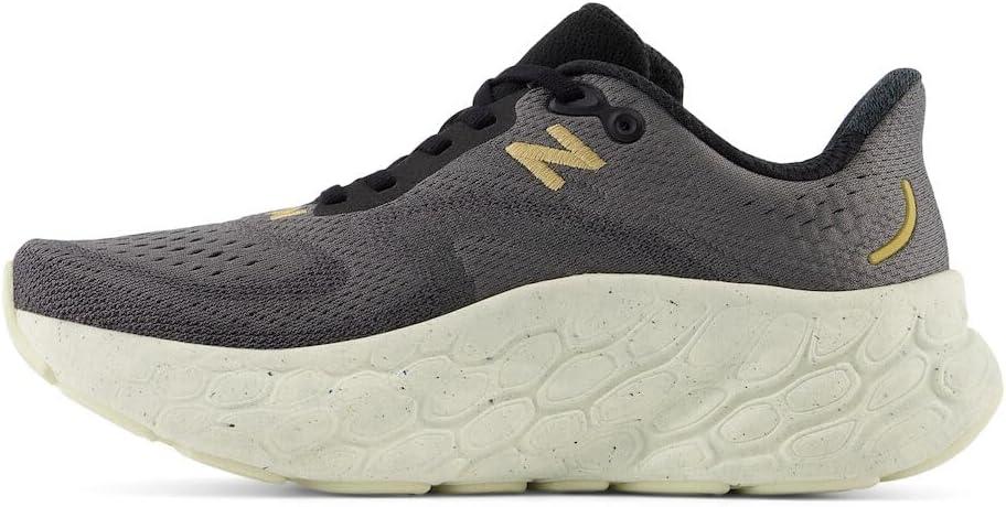 imageNew Balance Womens Fresh Foam X More V4 Running ShoeBlackDolceCastlerock