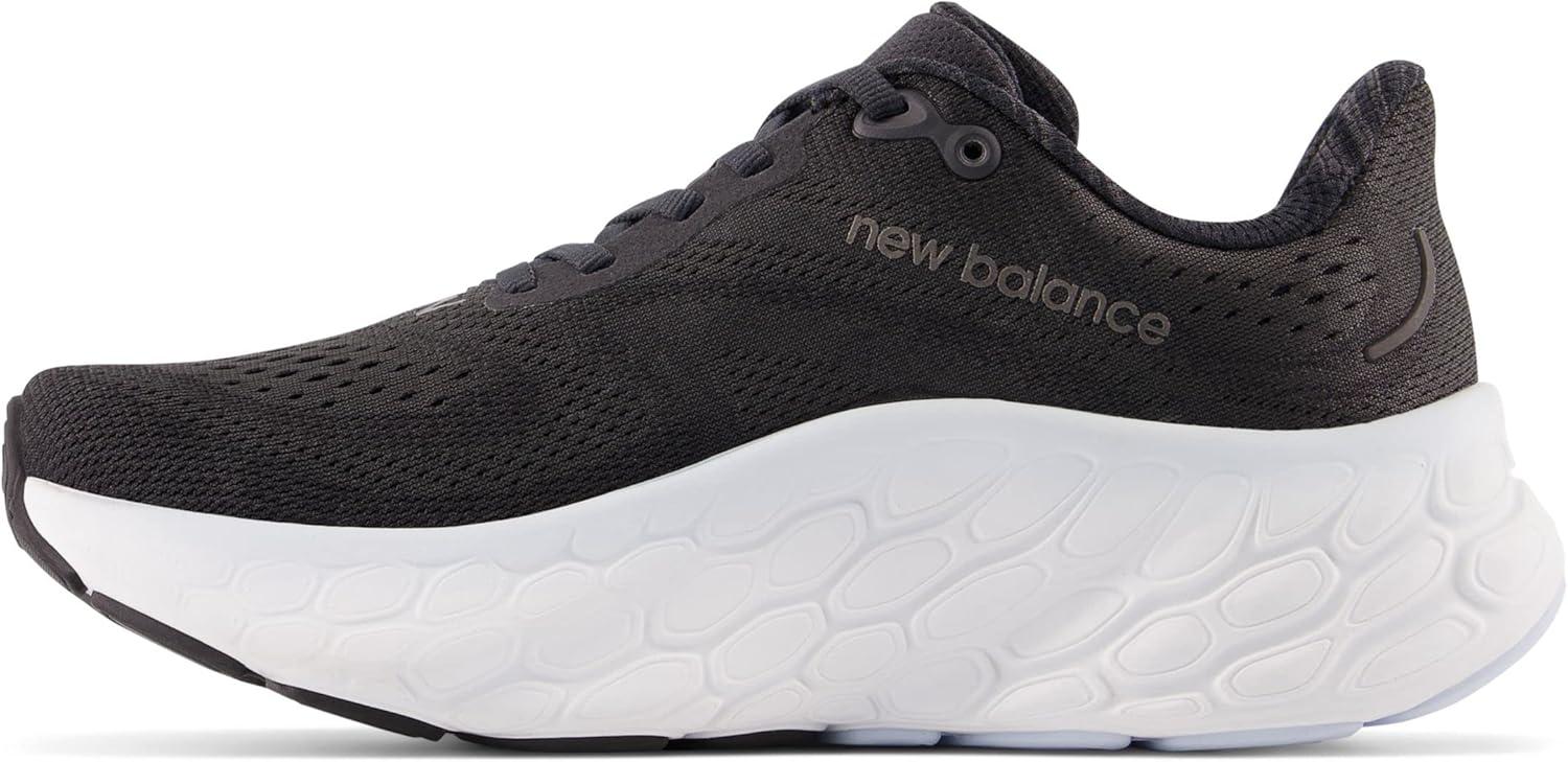 imageNew Balance Womens Fresh Foam X More V4 Running ShoeBlackStarlight