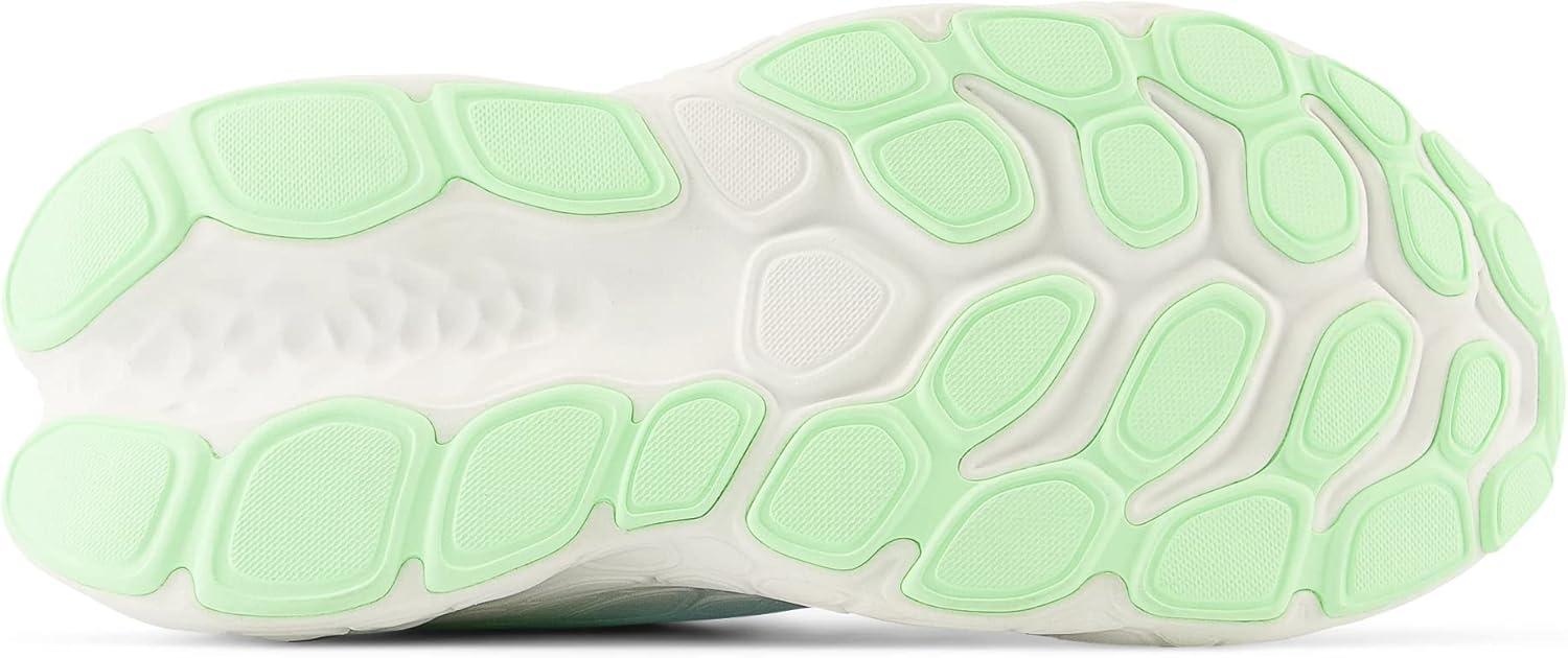 imageNew Balance Womens Fresh Foam X More V4 Running ShoeBlueGreen AuraWhite