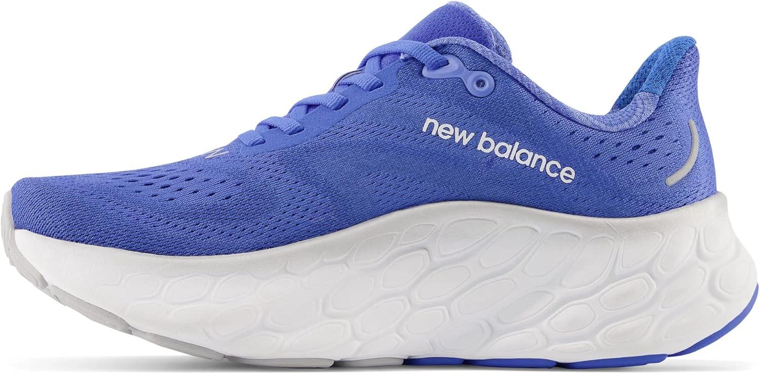 imageNew Balance Womens Fresh Foam X More V4 Running ShoeBright LapisCobalt