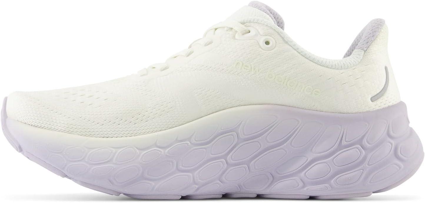 imageNew Balance Womens Fresh Foam X More V4 Running ShoeSea SaltGrey Violet