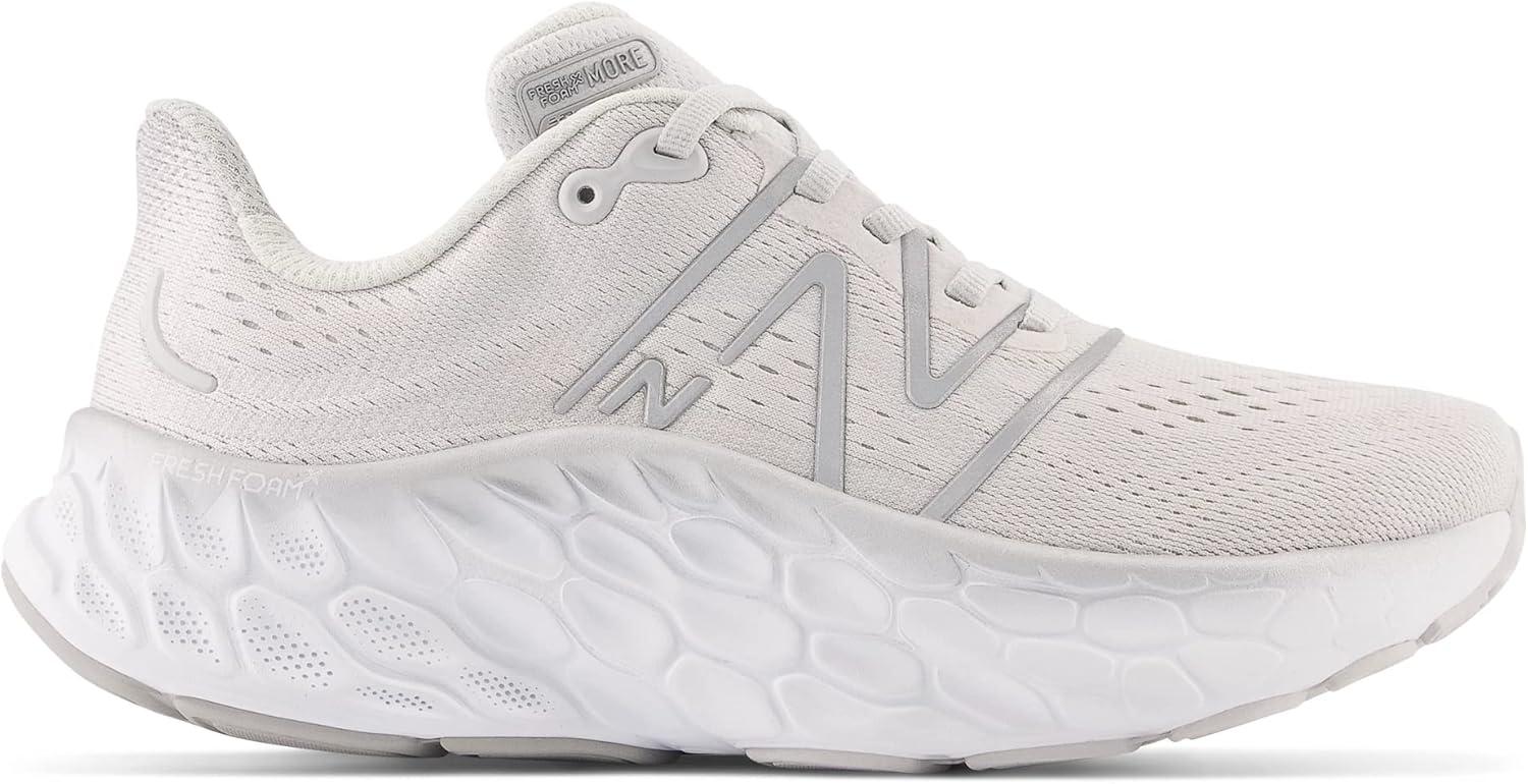 imageNew Balance Womens Fresh Foam X More V4 Running ShoeSummer FogRain Cloud