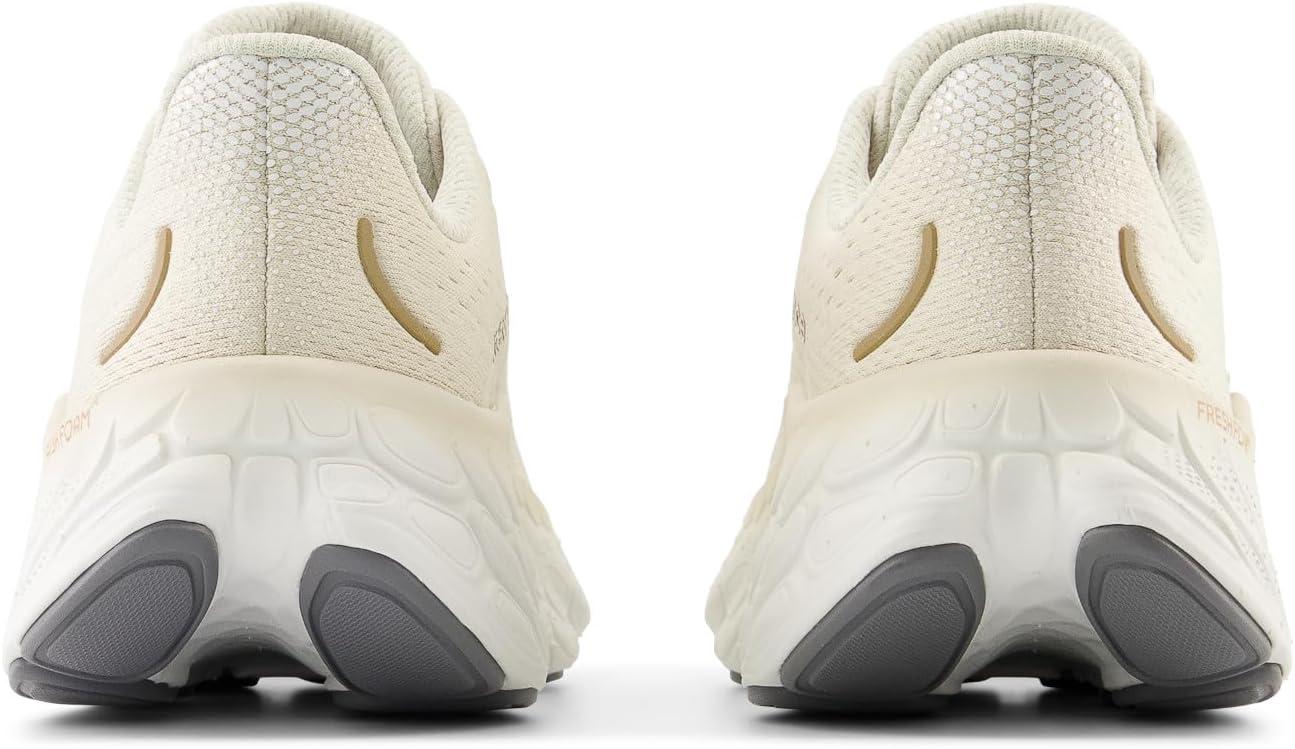 imageNew Balance Womens Fresh Foam X More V4 Running ShoeTimberwolfGold Metallic