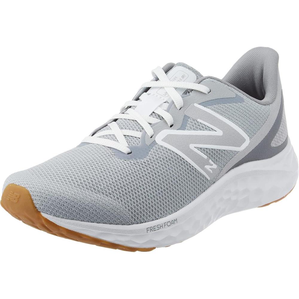 imageNew Balance Mens Fresh Foam Arishi V4Running ShoeGreyGum