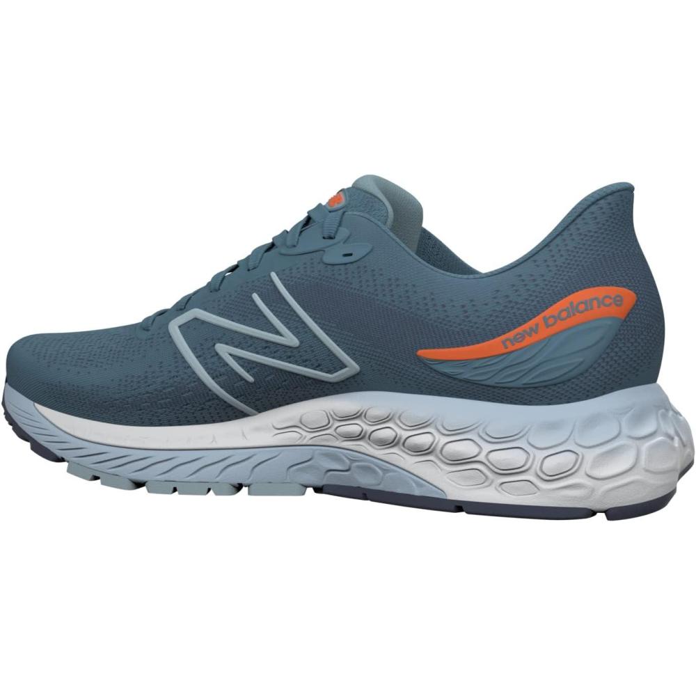 imageNew Balance Mens Fresh Foam X 880 V12Spring TideVibrant OrangeMorning Fog