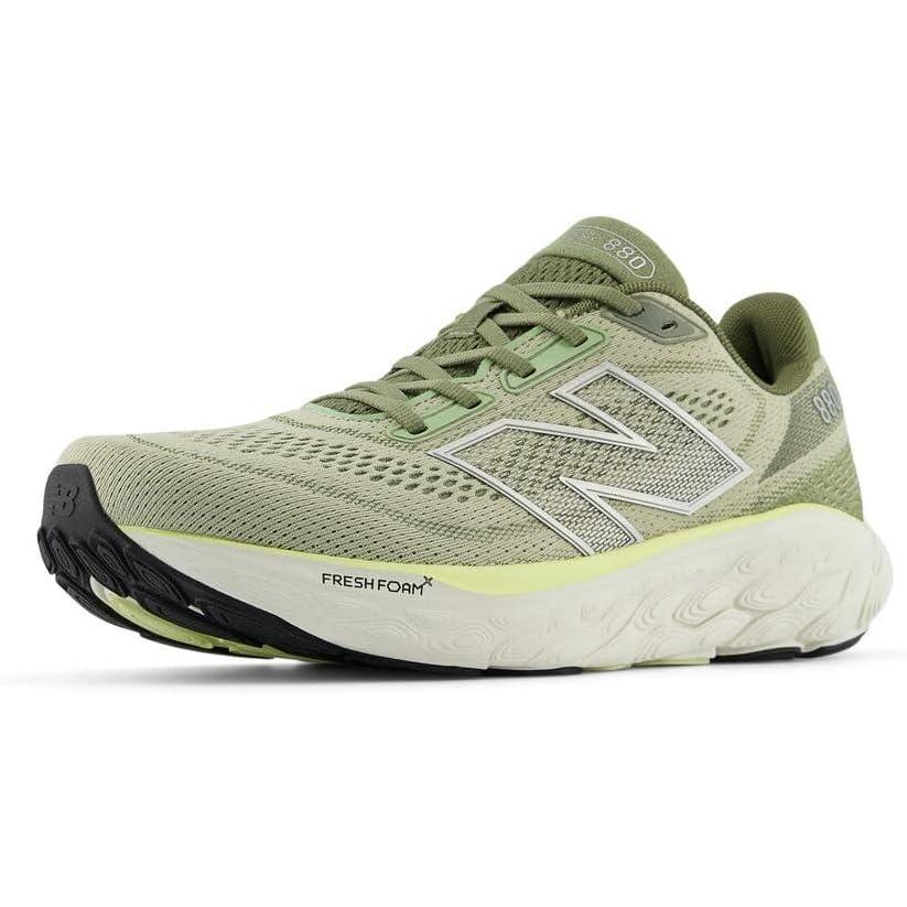 imageNew Balance Mens Fresh Foam X 880 V14 Running ShoeOlivineSilver MetallicLimelight