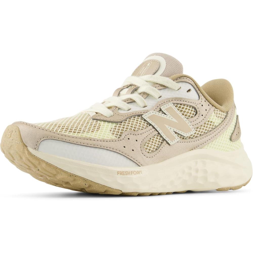 imageNew Balance Womens Fresh Foam Arishi V4 Running ShoeIncenseAngoraLight Gold Metallic