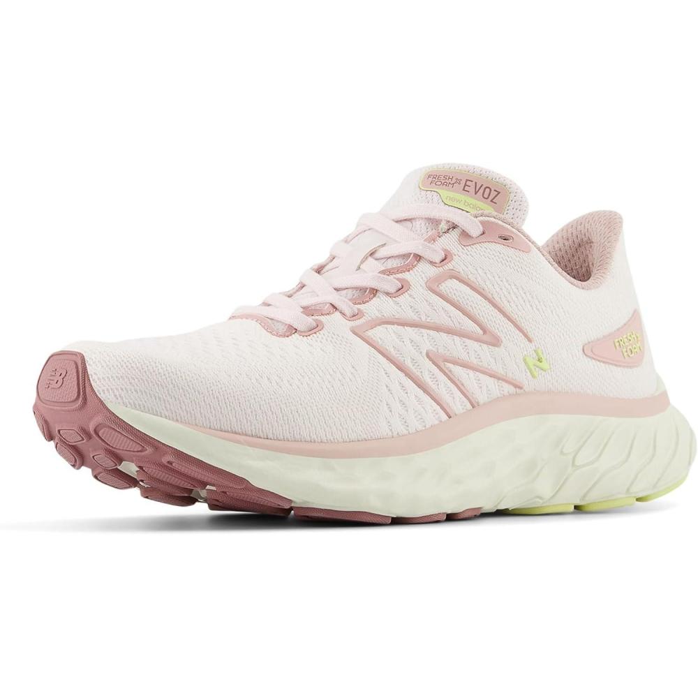 imageNew Balance Womens Fresh Foam X Evoz V3 Running ShoeOrb PinkRosewoodSea Salt