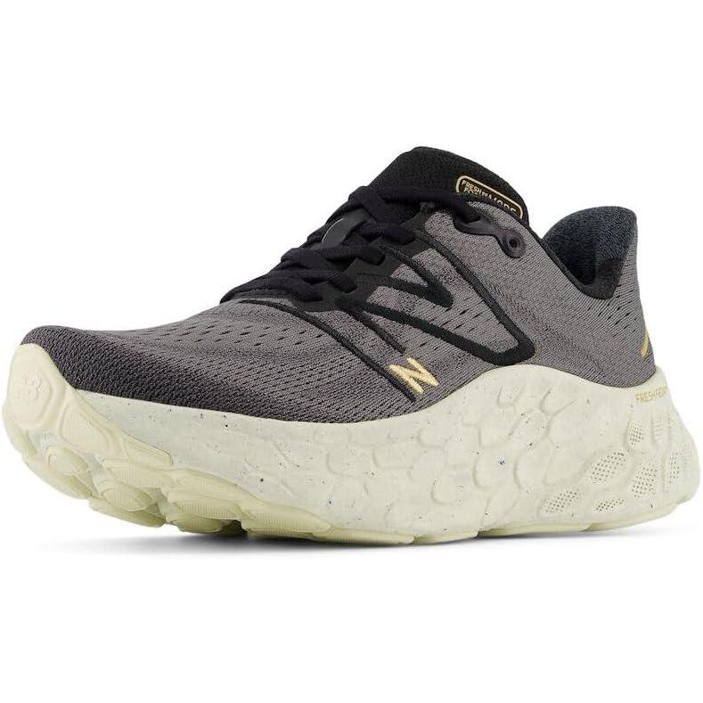 imageNew Balance Womens Fresh Foam X More V4 Running ShoeBlackDolceCastlerock