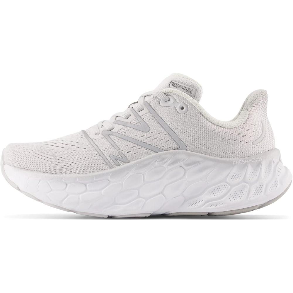 imageNew Balance Womens Fresh Foam X More V4 Running ShoeSummer FogRain Cloud