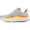 imageNew Balance Mens Fresh Foam X More V4Aluminum GreyNeon DragonflyHot Marigold