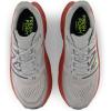 imageNew Balance Mens Fresh Foam X More V4Harbor GreyBrick Red