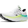 imageNew Balance Mens Fresh Foam X More V4WhiteElectric Teal