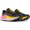 imageNew Balance Womens Fresh Foam X More Trail V3trail Running ShoeBlackGinger LemonReal Pink