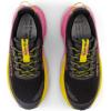 imageNew Balance Womens Fresh Foam X More Trail V3trail Running ShoeBlackGinger LemonReal Pink