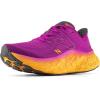imageNew Balance Womens Fresh Foam X More V4 Running ShoePurple PunchHot Marigold