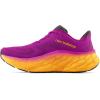 imageNew Balance Womens Fresh Foam X More V4 Running ShoePurple PunchHot Marigold