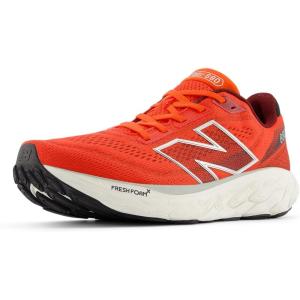 imageNew Balance Mens Fresh Foam X 880 V14 Running ShoeNeo FlameMercury RedSea Salt