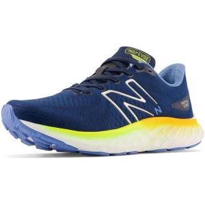imageNew Balance Mens Fresh Foam X Evoz V3 Running ShoesNb NavyHeritage BlueCosmic Pineapple