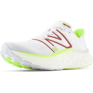 imageNew Balance Mens Fresh Foam X More V4Quartz GreyThirty WattBrick Red